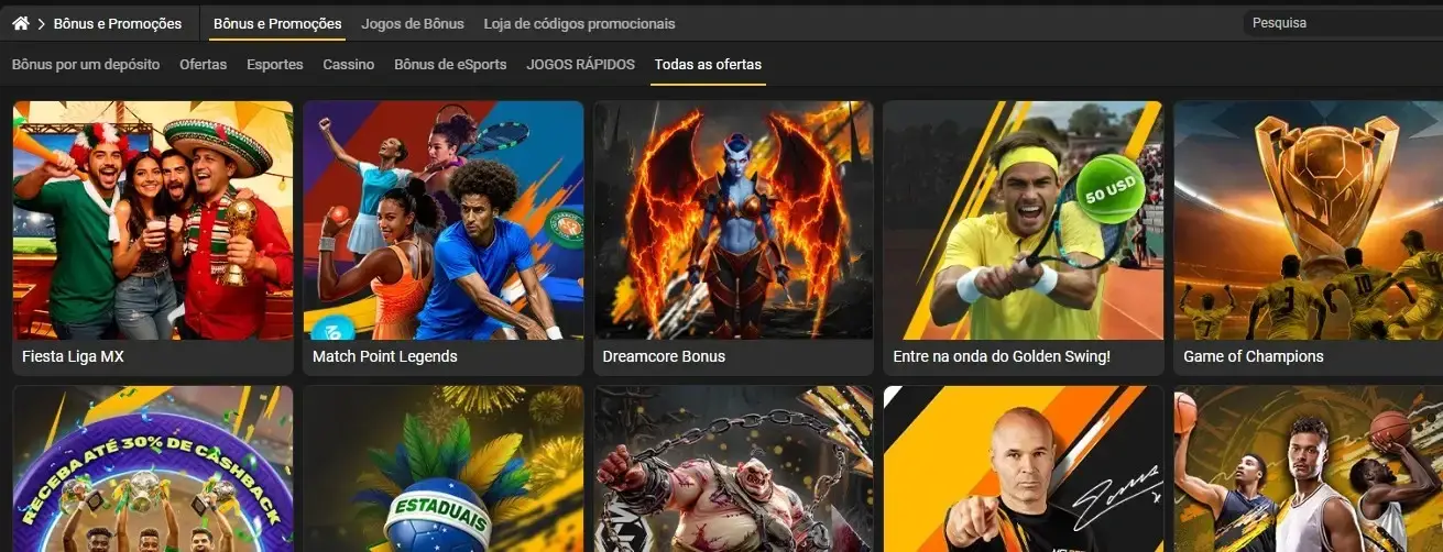 Bônus MelBet: promoções ativas e código